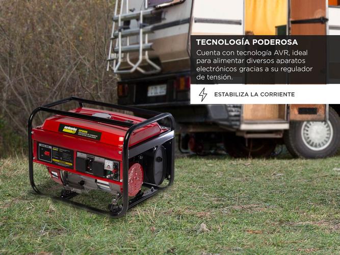 Generador Naftero Grupo Electrogeno Lusqtoff 2500W 6.5hp GP2500  - 2