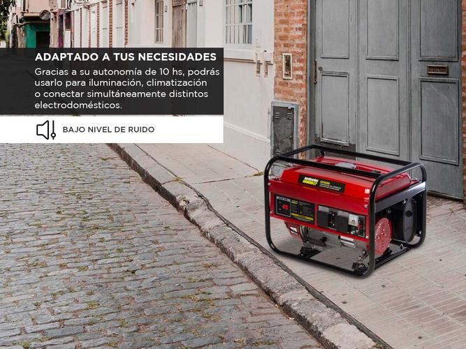 Generador Naftero Grupo Electrogeno Lusqtoff 2500W 6.5hp GP2500  - 3