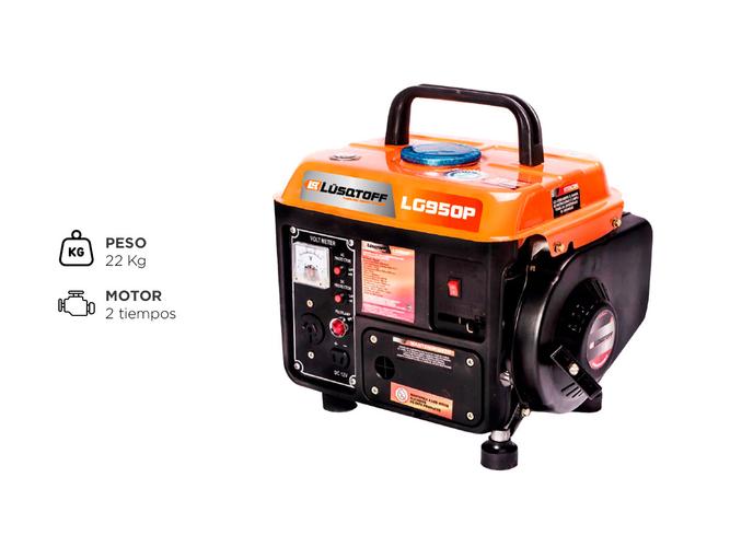 Grupo Electrogeno Generador Lusqtoff 950w Naftero Monofasico LG950P - 4
