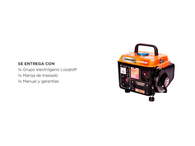 Grupo Electrogeno Generador Lusqtoff 950w Naftero Monofasico LG950P - 5