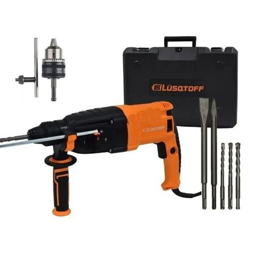 Rotomartillo Taladro Rotopercutor Lusqtoff 850W 3.0J Sds Plus Maletin RML850-7 - 0