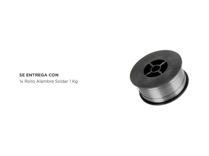 Alambre Soldar Mig Flux Sin Gas 0,8mm 1kg Lusqtoff Lqflux081 - 5
