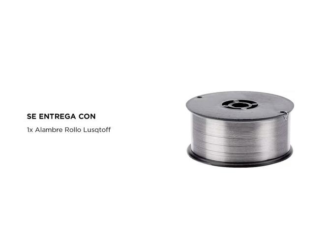 Alambre Soldar Mig Flux 0.8mm Sin Gas 5kg Lqflux085 Lusqtoff - 5