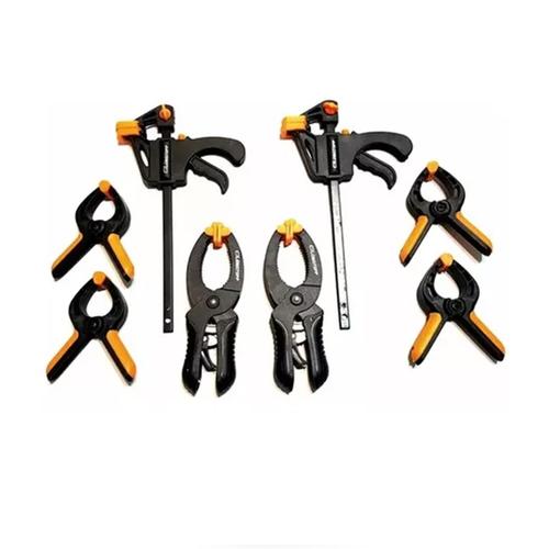Set 8 Prensas Trinquete Cocodrilo Gatillo Lusqtoff Prl8-8 - 0