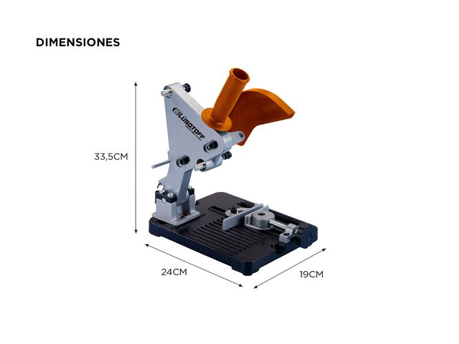 Soporte de Amoladora Angular Lusqtoff SAL10-8 - 4