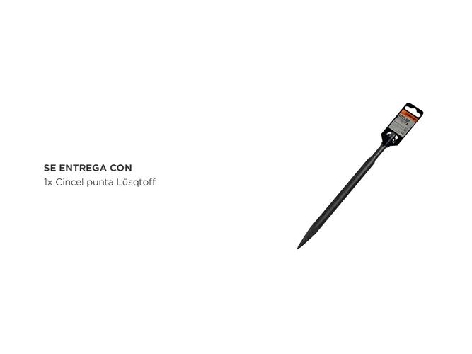 Cincel Punta Lusqtoff  Sds Plus Para Rotomartillos PSDSP20L-9 - 4