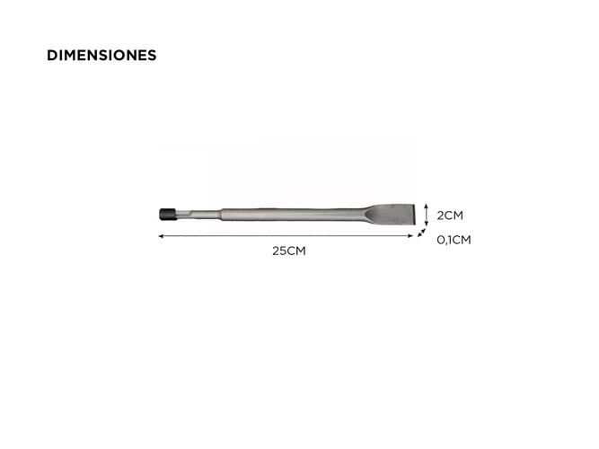 Cincel Lusqtoff  Sds Plus Para Rotomartillos Csdsp20l-9 - 3