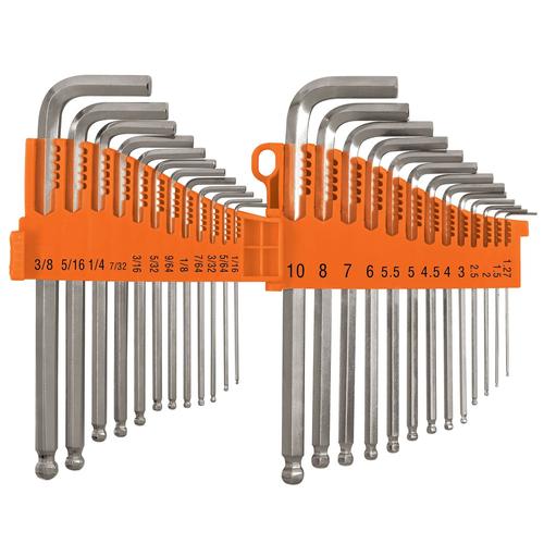 Juego Llaves Allen 25 Pzs Milimetricas Pulgada Truper 15572 - 0