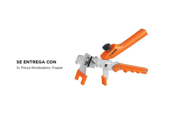 Pinza Niveladora Separador Porcelanato Azulejo Truper  - 4