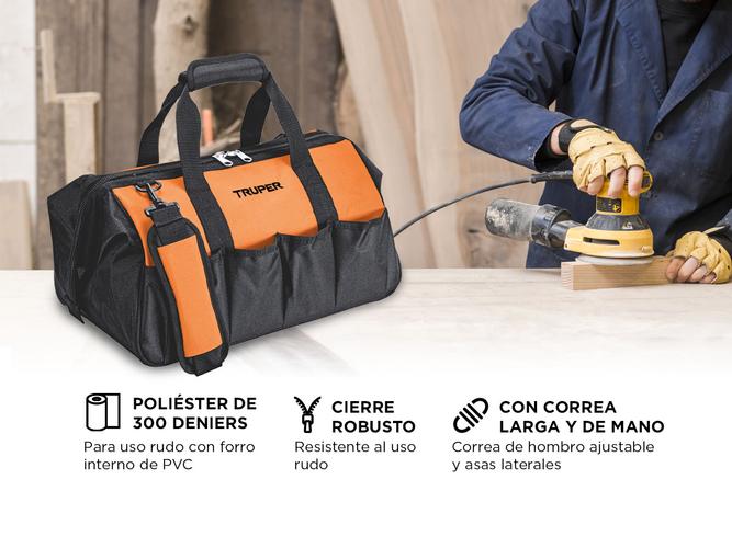 Bolso Maleta Porta herramientas Truper 16