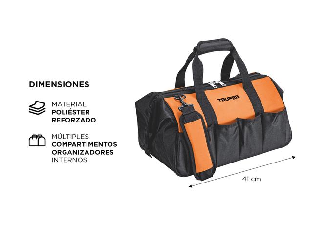 Bolso Maleta Porta herramientas Truper 16