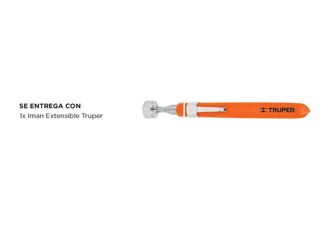 Iman Lapiz Telescopico Extensible 63Cm 3,6Kg Truper 15325 - 4