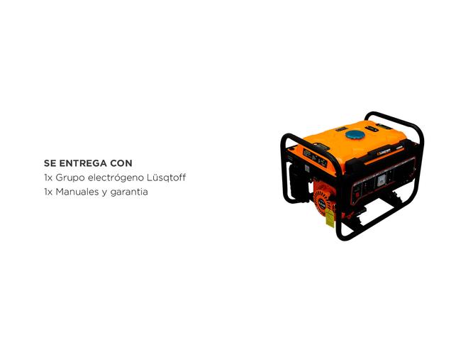 Grupo Electrogeno Generador Lusqtoff Enc Manual 2500W 6.5hp LG3000 - 5