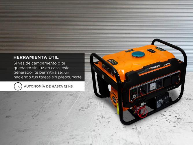 Grupo Electrogeno Generador Lusqtoff Enc Electrico 2500W 6.5hp - 2