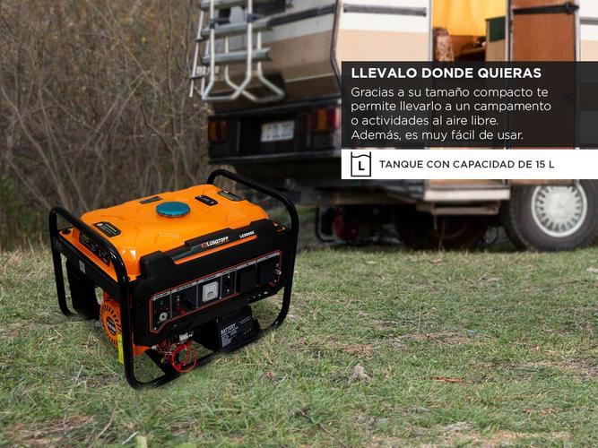 Grupo Electrogeno Generador Lusqtoff Enc Electrico 2500W 6.5hp - 3