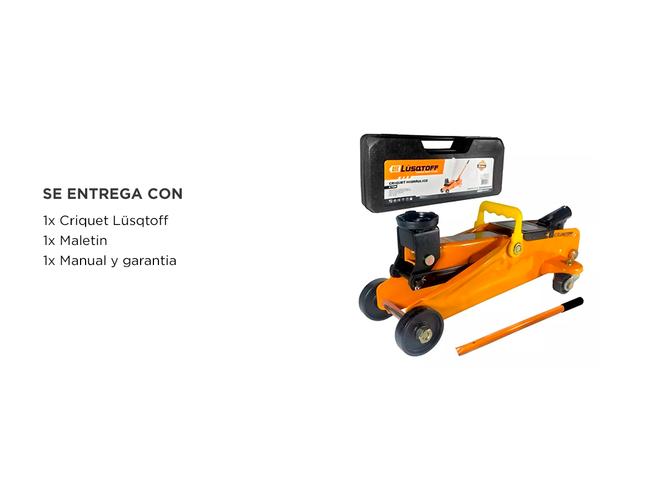 Criquet Carrito Gato Lusqtoff 2tn Taller Mecanico LQ-C2 - 5