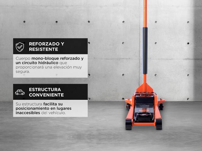 Criquet Carrito Gato Lusqtoff 3.5tn Chato Taller Mecanico LQC3.5EX - 3