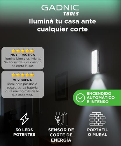 Luz de Emergencia Gadnic Tools 30L - 1