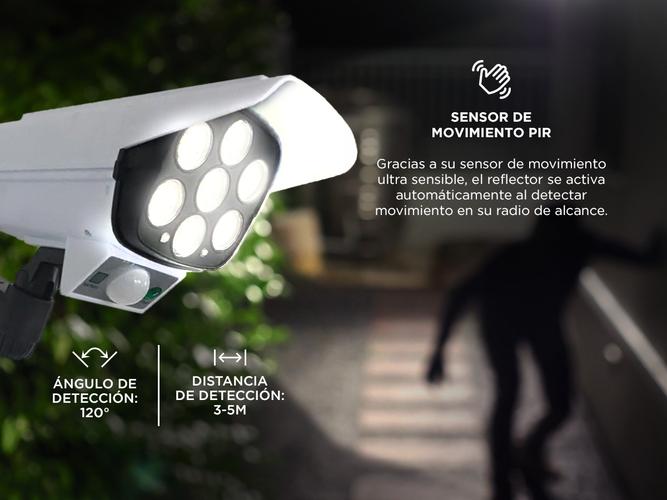 Reflector Luz Solar Gadnic LUZ03 De Pared Con Control - 3
