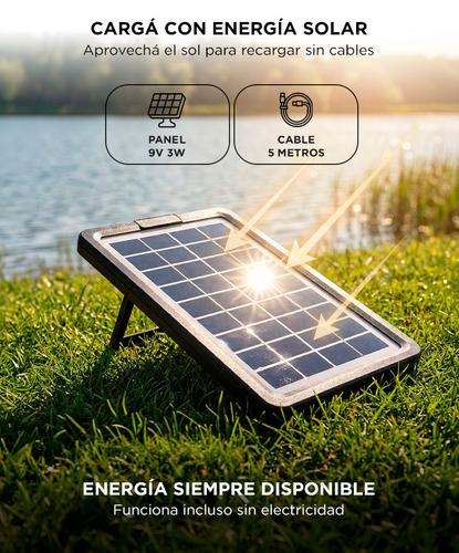 Luz de Emergencia Solar Gadnic LM1K Panel Portátil Cargador - 2