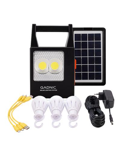 Luz de Emergencia Portatíl Gadnic Panel Luz Led Solar  - 6