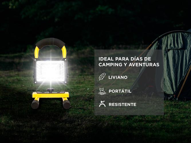 Reflector Portátil Gadnic Lámpara Recargable 30w - 2