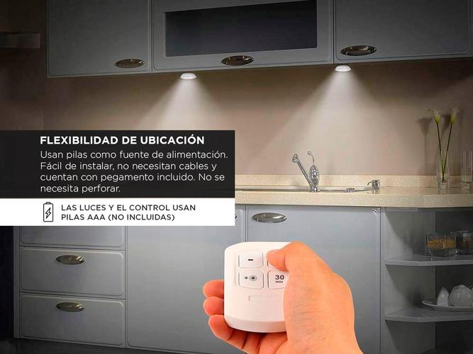 Kit de Luces LED Gadnic Con Control Remoto x3 - 2