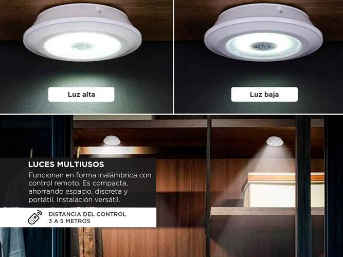 Kit de Luces LED Gadnic Con Control Remoto x3 - 3