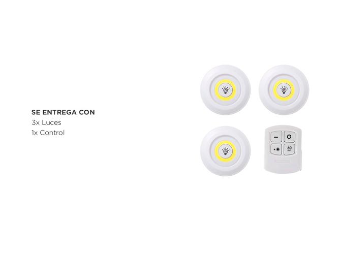 Kit de Luces LED Gadnic Con Control Remoto x3 - 5