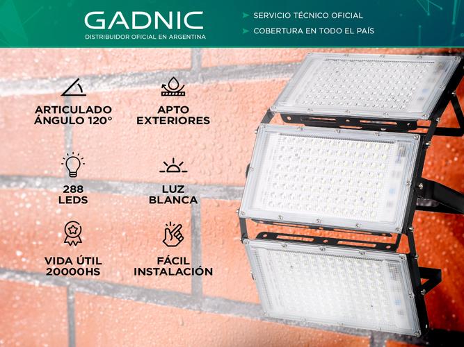 Reflector 300w Gadnic 3 Paneles - 1