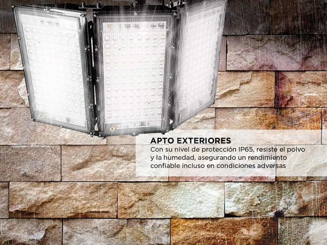 Reflector 300w Gadnic 3 Paneles - 4