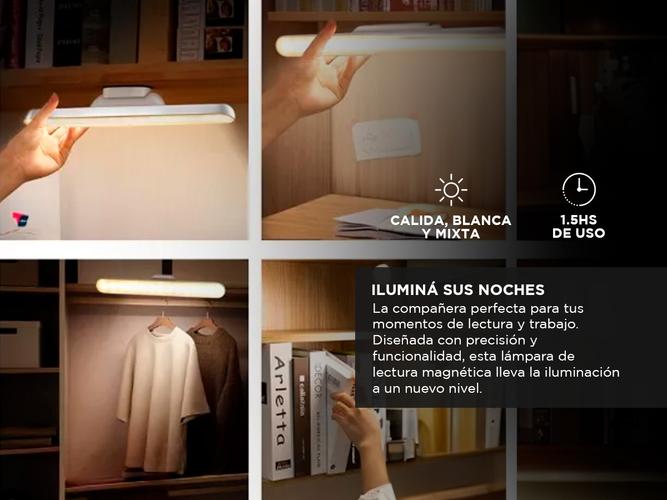 Lámpara De Escritorio Magnética Gadnic LUZ36 Luz Táctil - 2