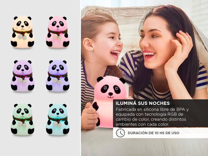Lámpara de Panda Luminoso Gadnic Panda-Light Luz Infantil  - 2