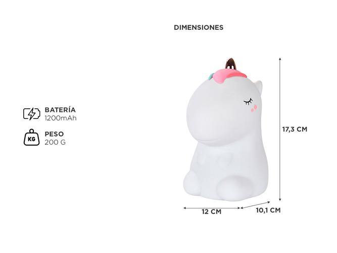 Lámpara de Unicornio Gadnic Magic-Draw Luz Infantil - 4