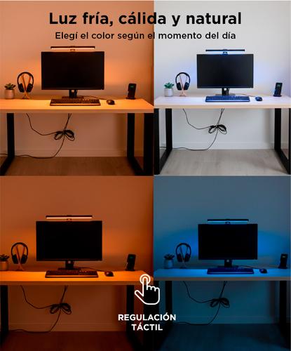 Luz Para Monitor Led Anti Luz Azul Lampara Gamer  - 2