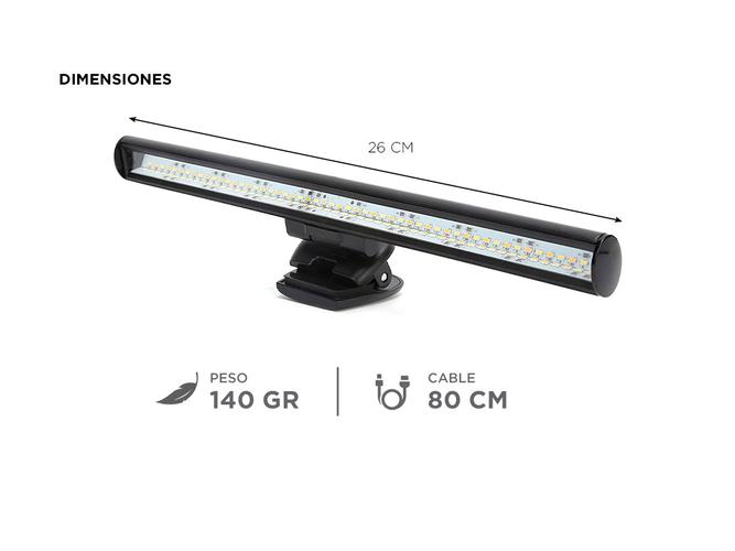 Luz Led Usb Gadnic Lampara Para Notebook Portatil Gadnic  - 4