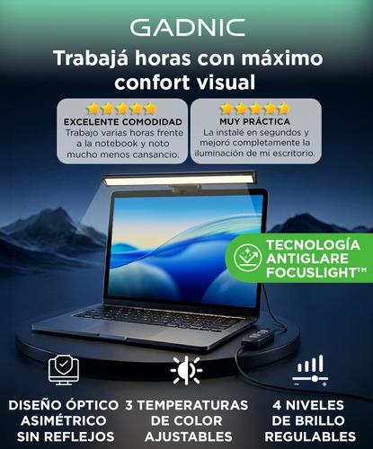 Luz Led Usb Gadnic Lampara Para Notebook Portatil Gadnic  - 1