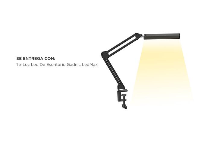 Lámpara Led De Escritorio Gadnic LedMax Con Brazo 360 - 5