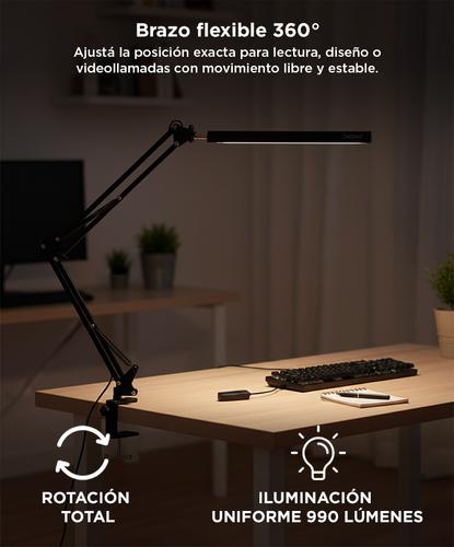 Lámpara Led De Escritorio Gadnic LedMax Con Brazo 360 - 2