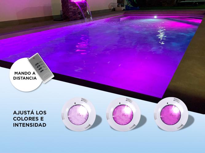 Luces Para Pileta Gadnic LP18 18w Iluminación De Jardín Led Rgb - 4