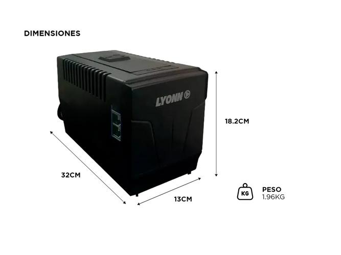 Estabilizador Lyonn TCA 2000H - 4