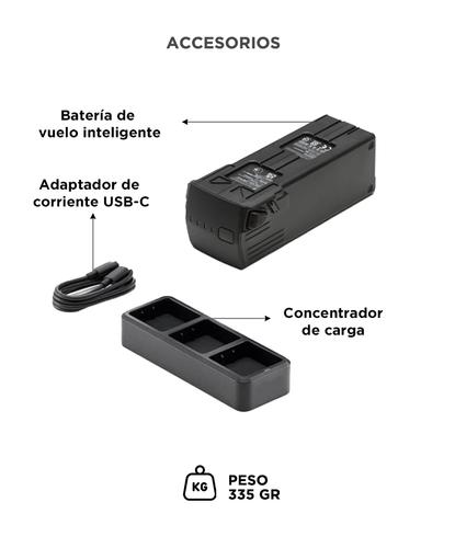 Baterías de Vuelo Inteligente DJI Mavic 3 Con Centro de Carga 100 W - 4