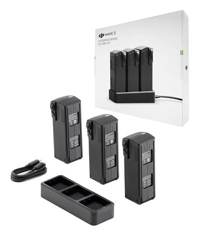 Baterías de Vuelo Inteligente DJI Mavic 3 Con Centro de Carga 100 W - 5