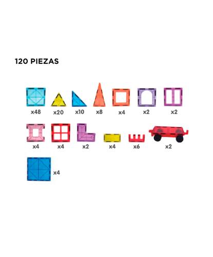 Bloques De Construcción Gadnic Magneticos 120 Piezas De Juguetes Para Niños - 5