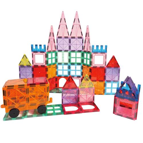 Juegos Magnéticos Gadnic Bloques De Construcción Para Niños 100 Piezas  - 0