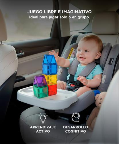 Juegos Magnéticos Gadnic Bloques De Construcción Para Niños 100 Piezas  - 3