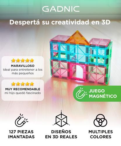 Bloques De Construcción Gadnic 127 Piezas De Juguetes Para Niños - 1