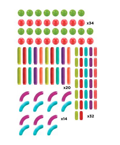 Bloques De Construcción Gadnic 100 Piezas Magnéticas Educativo  - 6