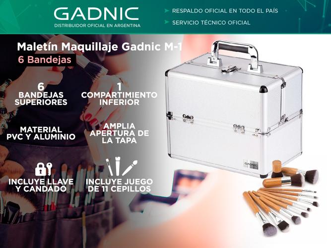 Maletin Maquillaje Gadnic M-1 6 Bandejas - 1