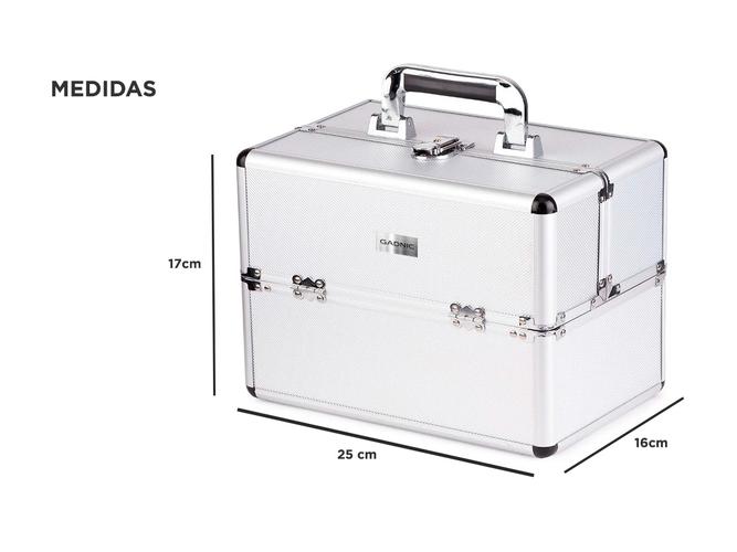 Maletin Maquillaje Gadnic M-2 6 Bandejas - 5